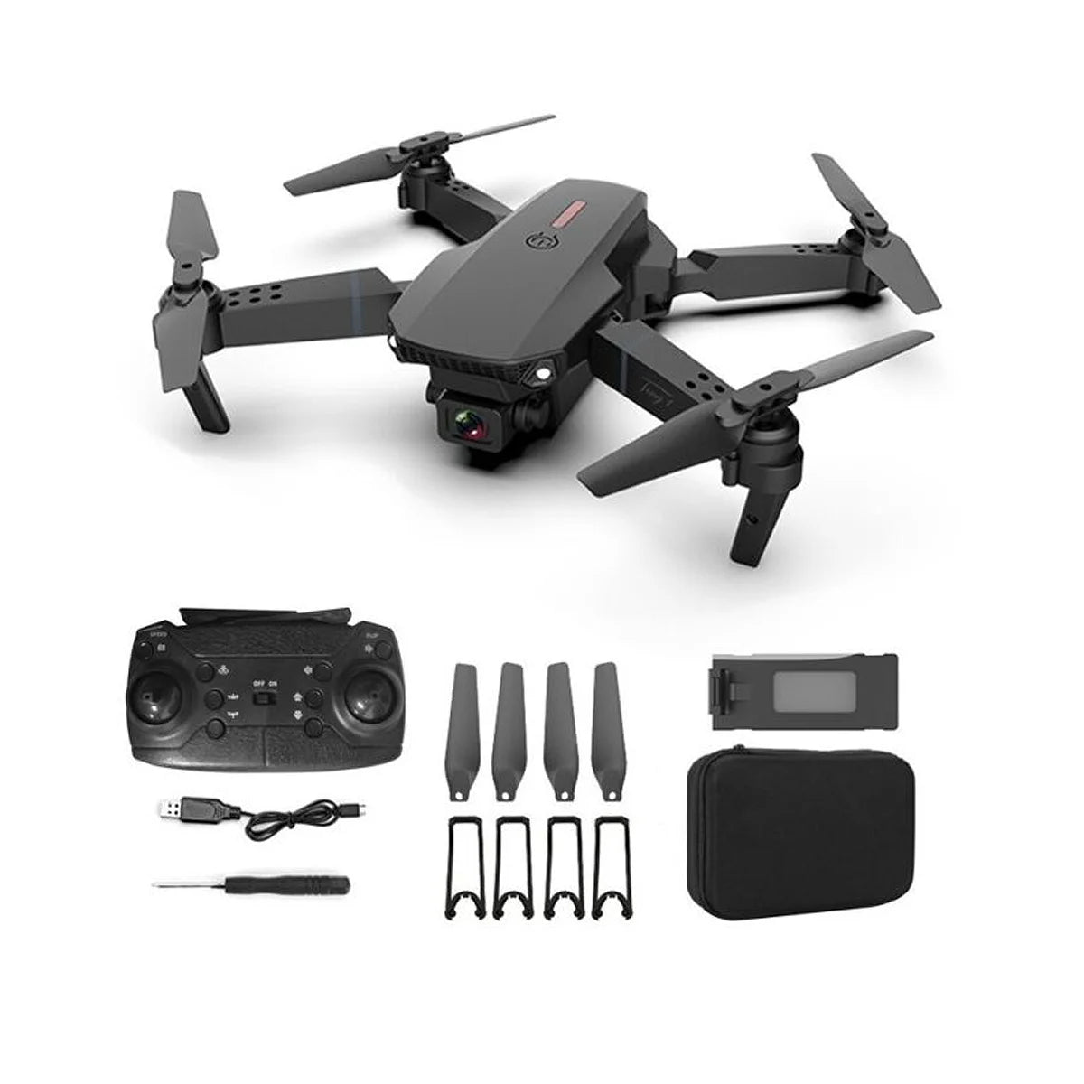 Mini Drone E88 Pro With Dual Camera