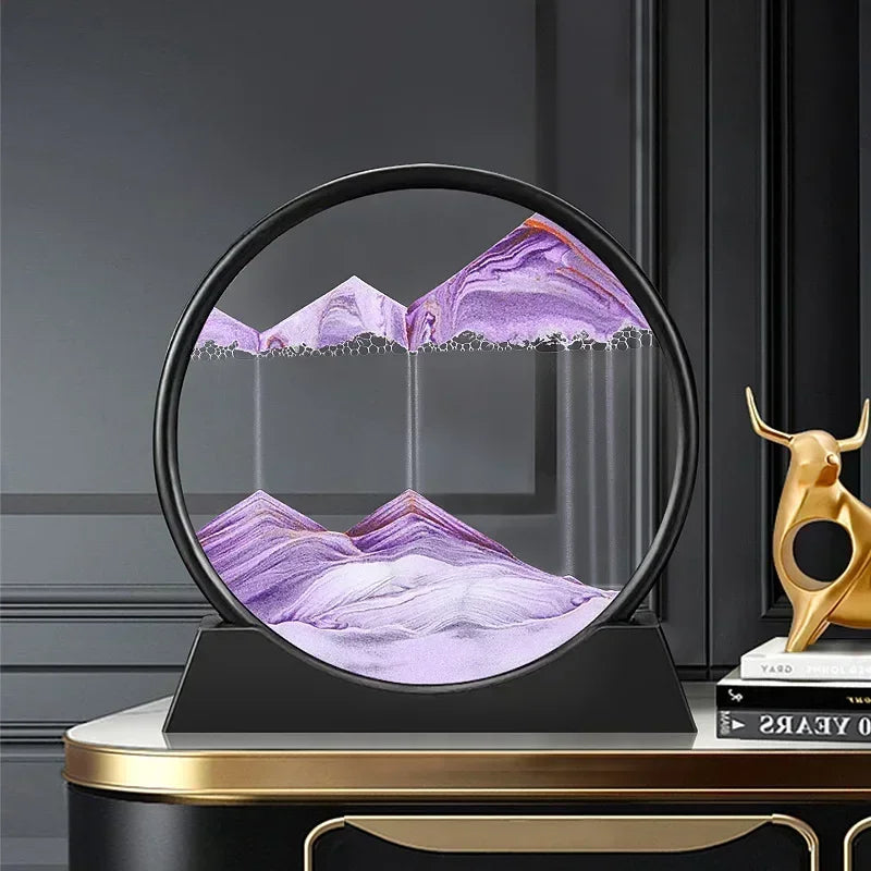 Decorativo de areia cinética