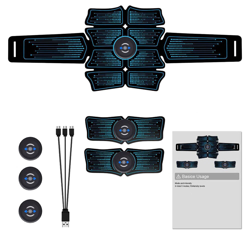Treinamento abdominal automático.