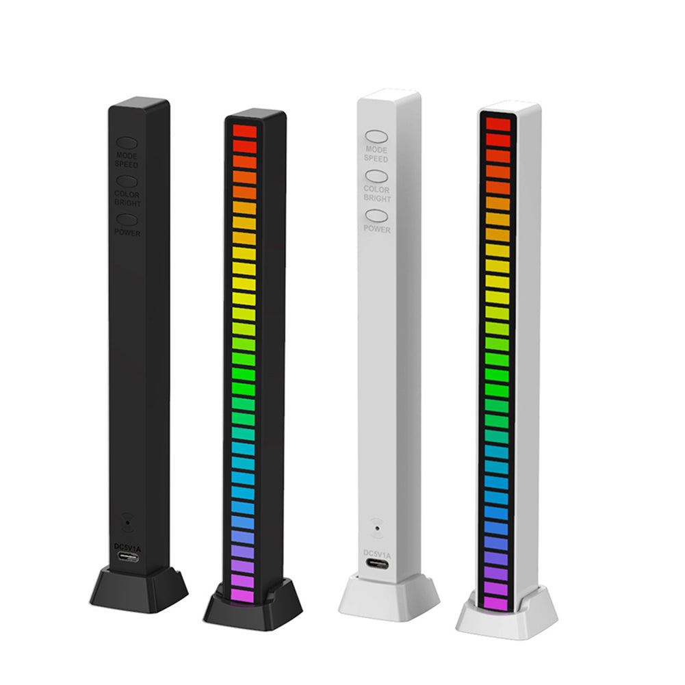 Barra de luz LED de controle de som de música RGB