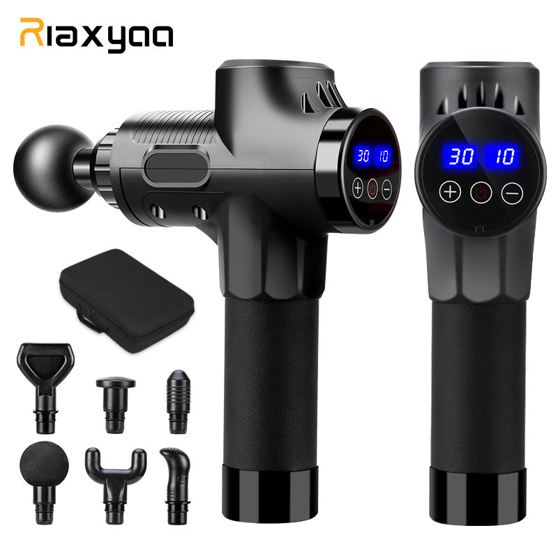Pistola de massagem de alta frequência para relaxamento muscular