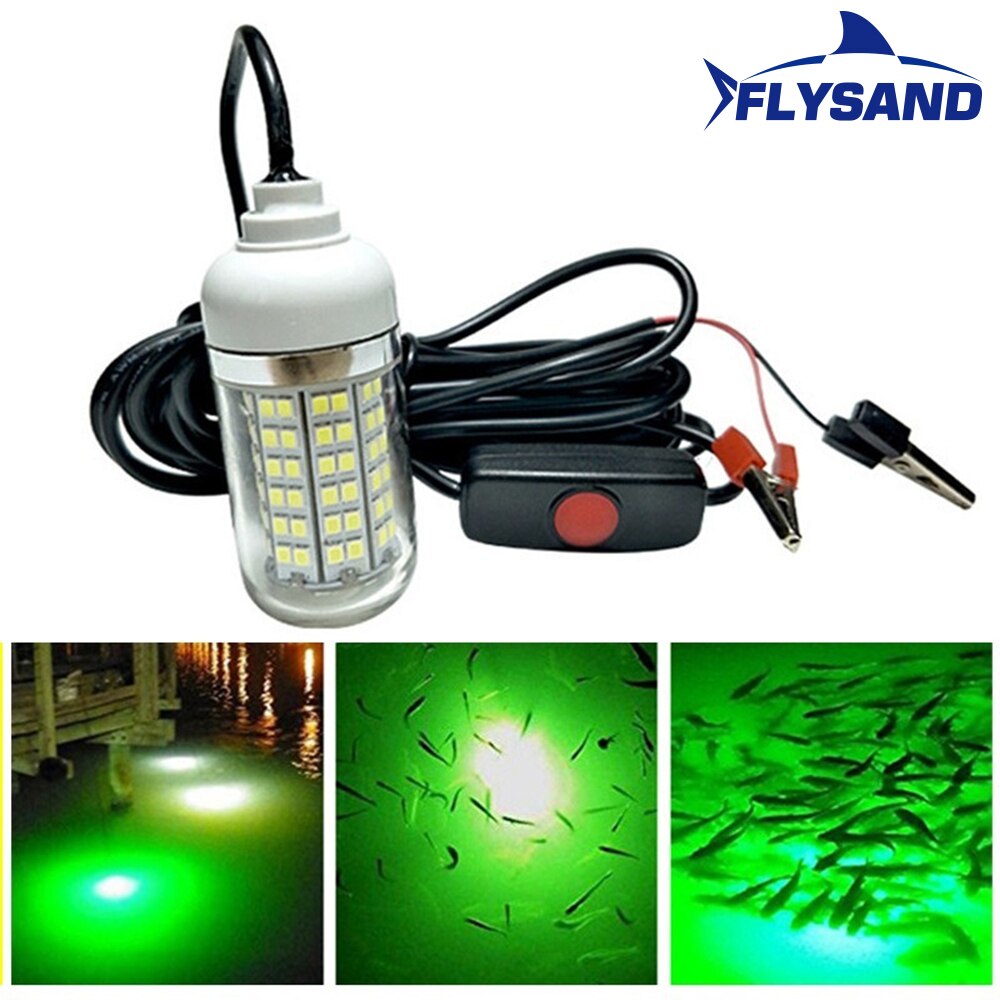 Luz ultrabrilhante para pesca subaquática