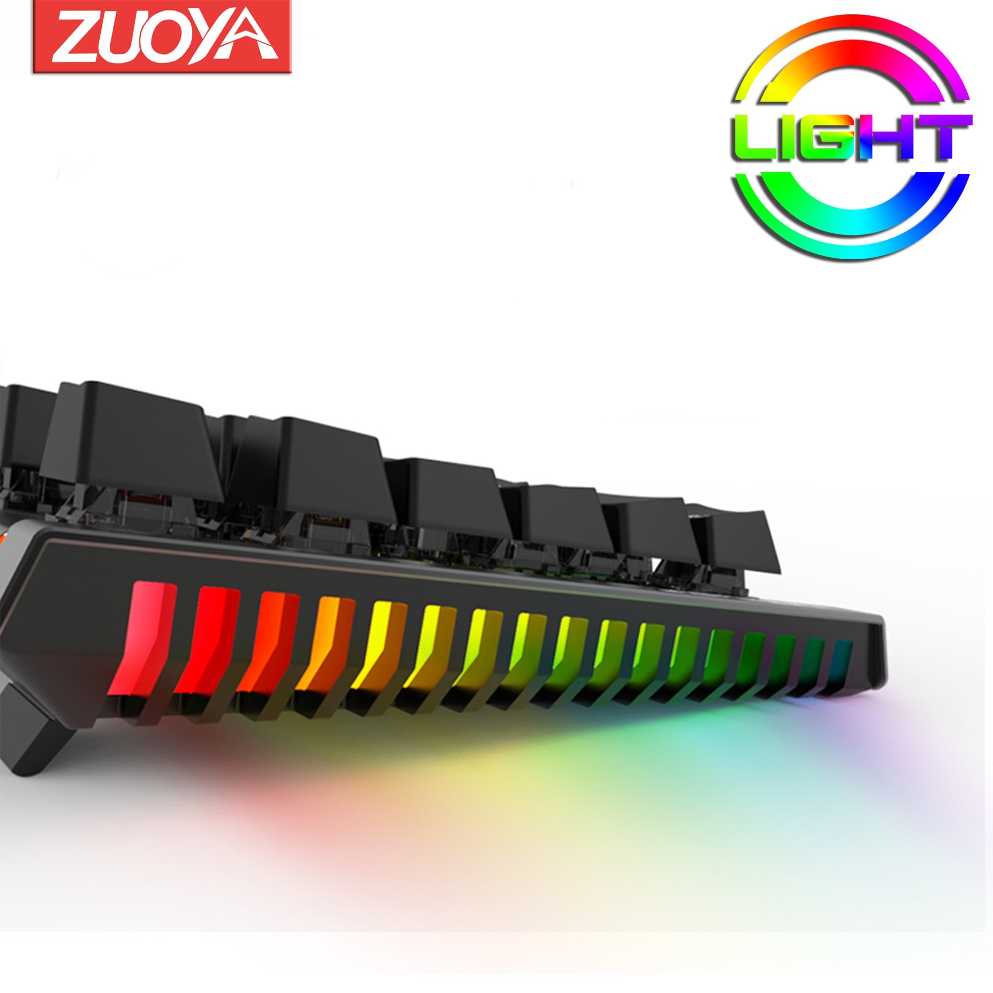 Teclado Mecânico para Jogos RGB Mix Retroiluminado com Fio