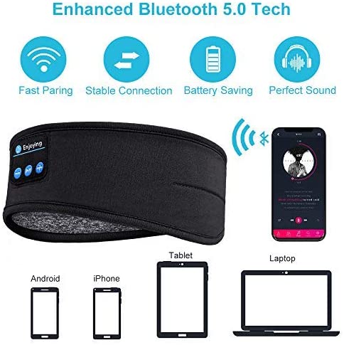 Fone de Ouvido para dormir Bluetooth