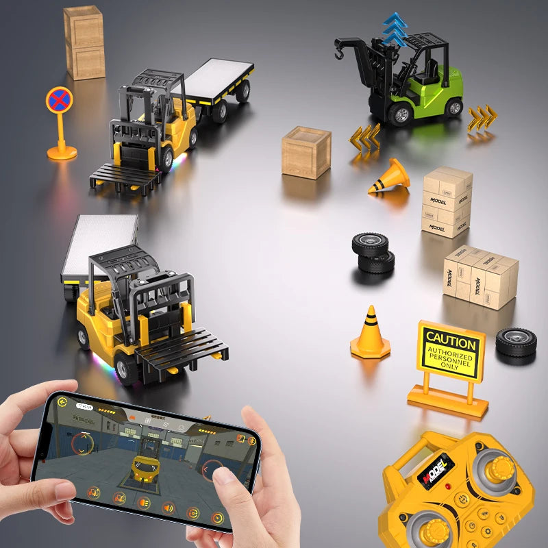 Trucks Alloy Forklift Mini APP