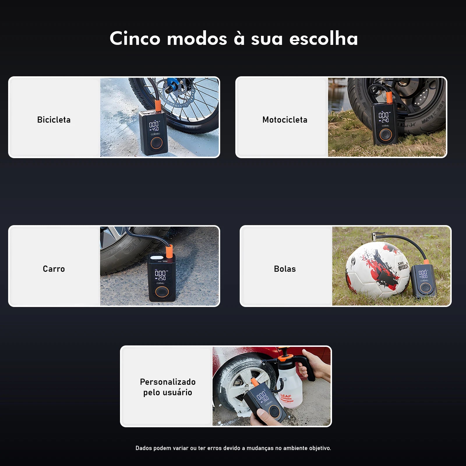 Portable Inflation PumpBattery