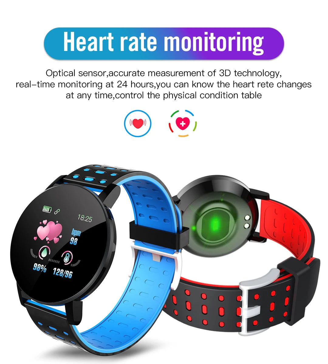 Smartwatch Fitness Tracker Watch Sport
