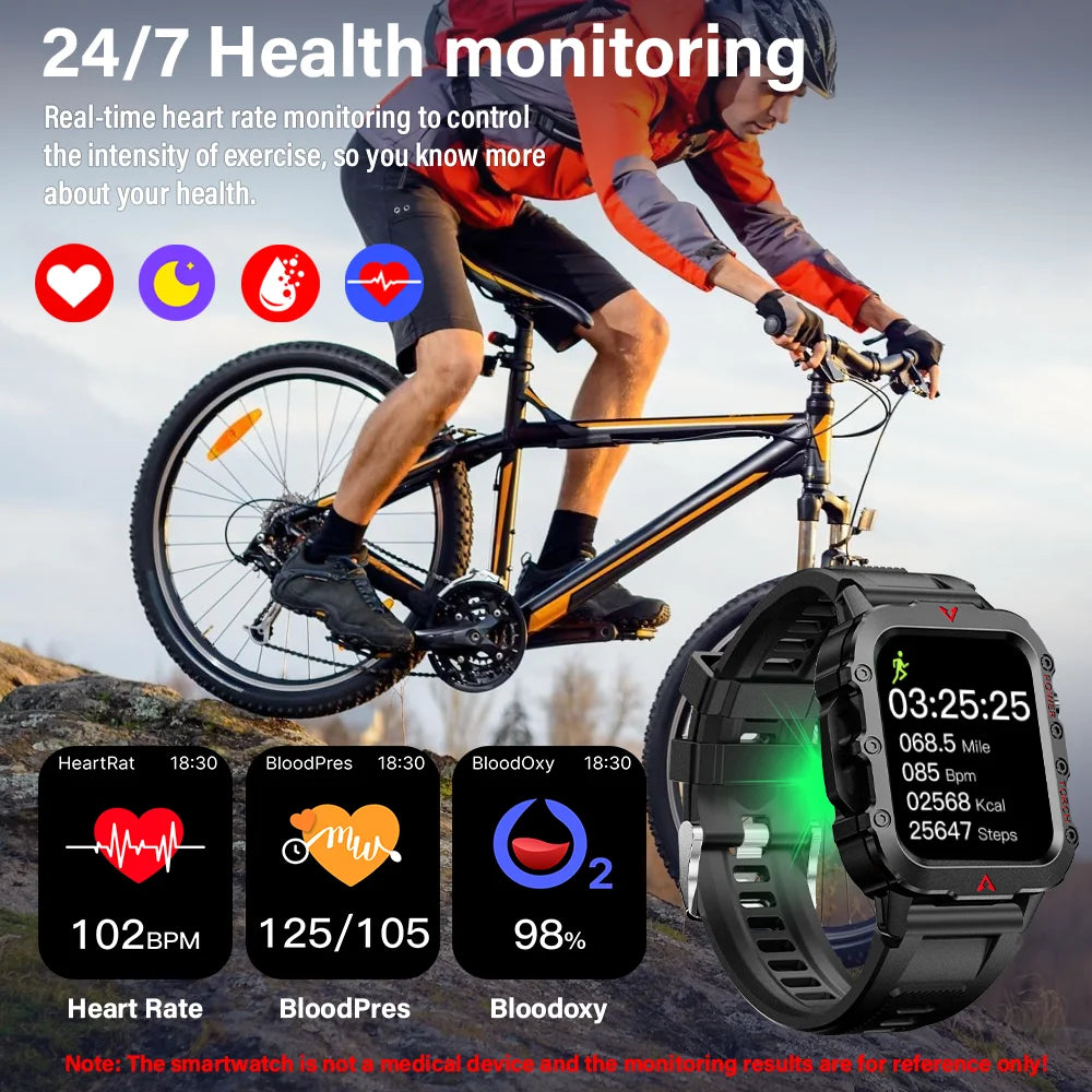 LAXASFIT New Men's Smart Watch