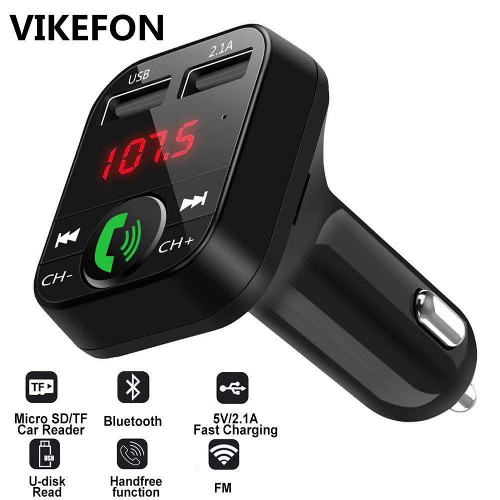 Car Bluetooth 5.0 FM Transmitter Wireless