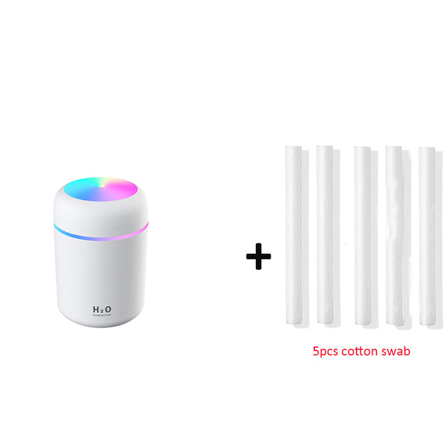 Umidificador portátil de 300 ml USB Cool Mist Maker