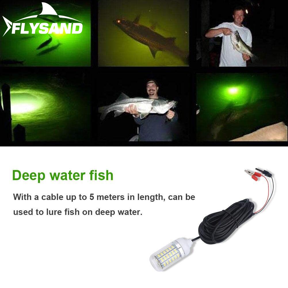 Luz ultrabrilhante para pesca subaquática