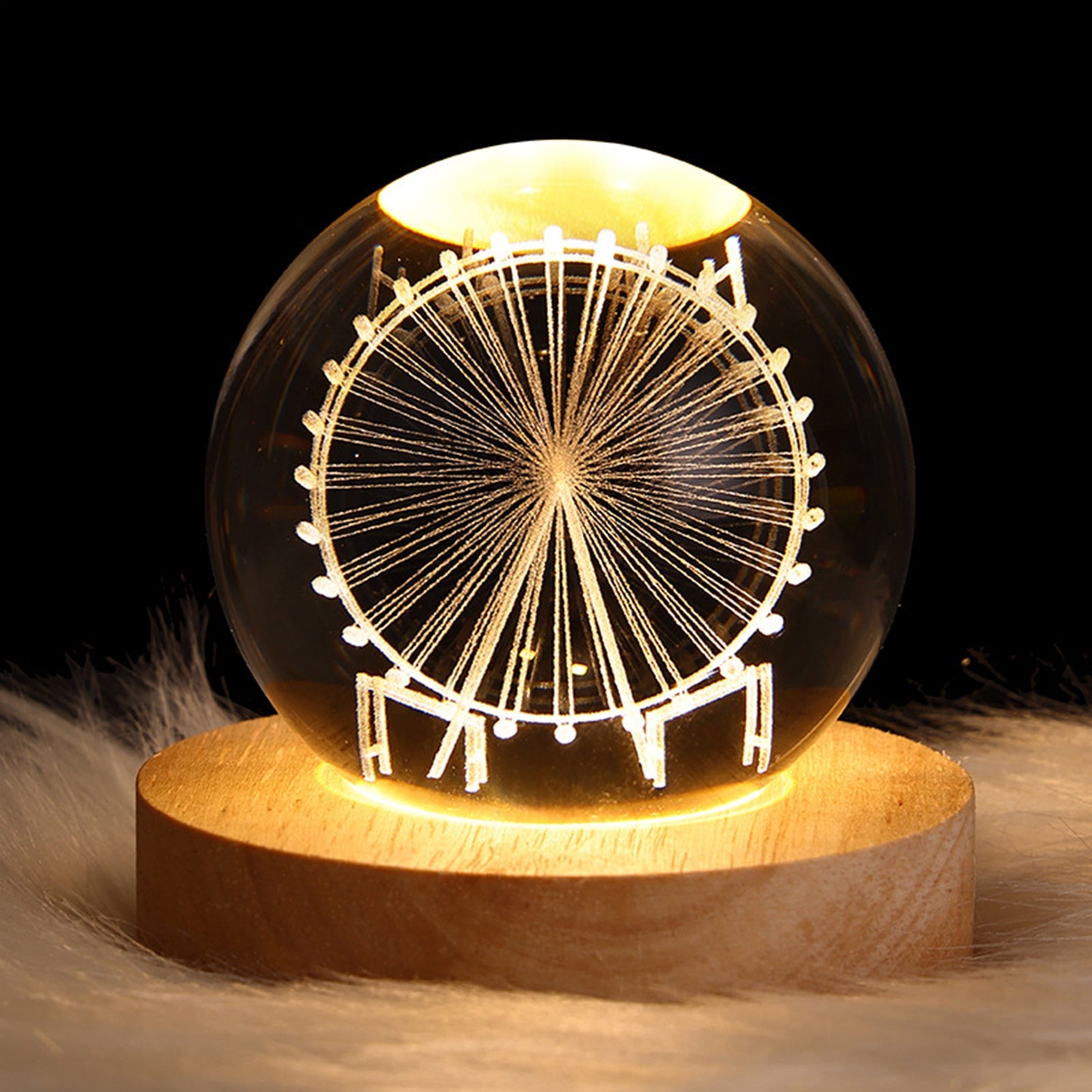 Luminária Bola de Cristal