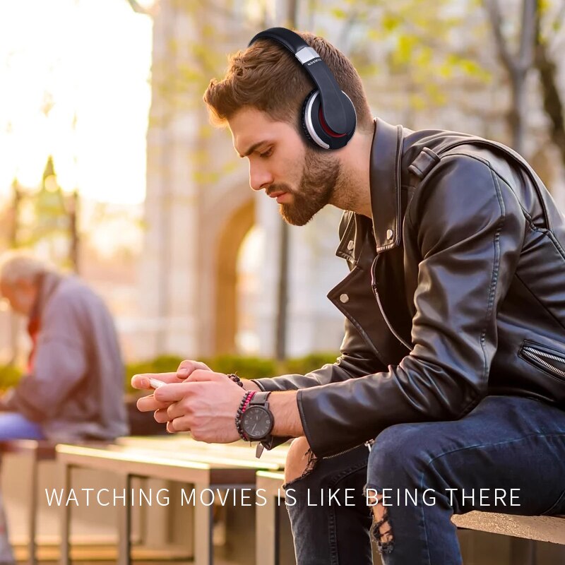 Fone de ouvido estéreo para jogos com microfone