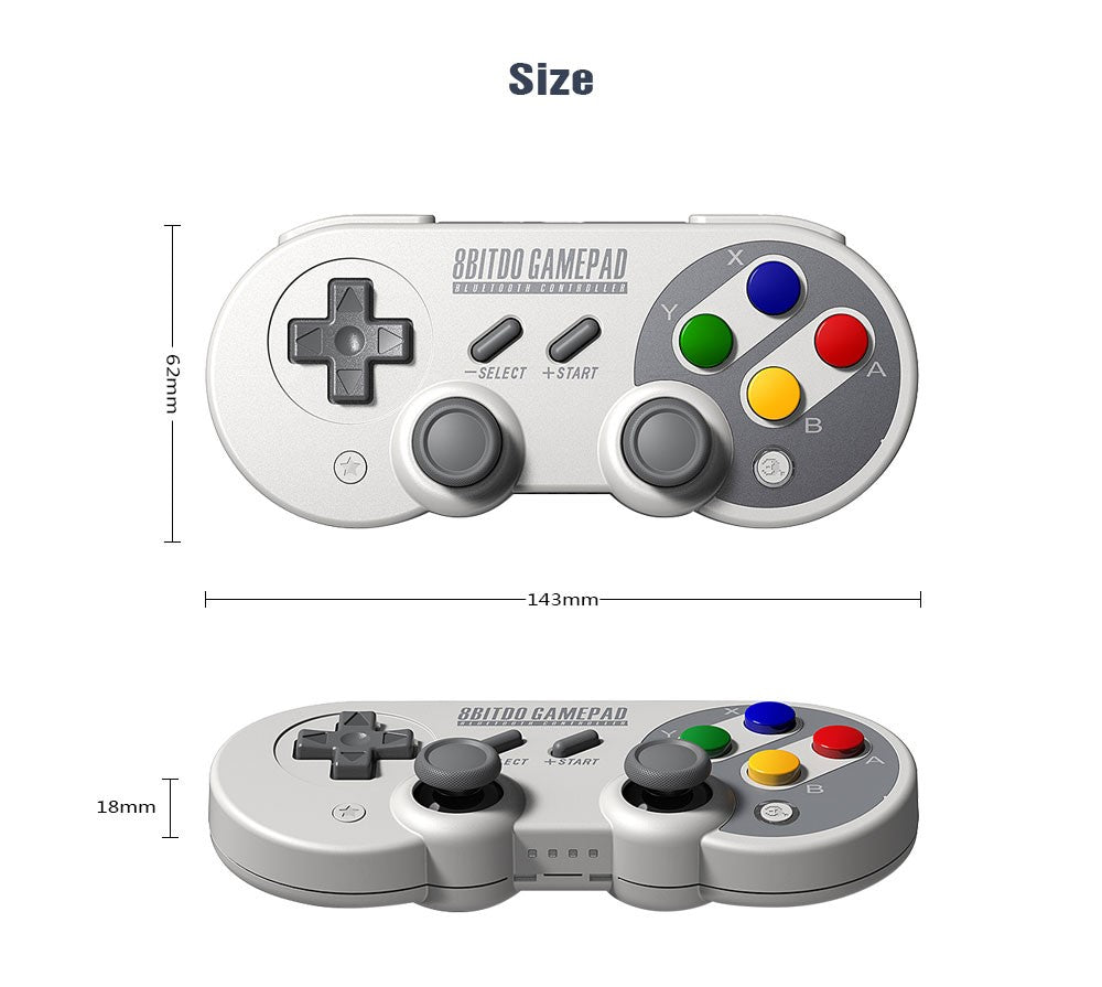 Controle 8BITDO - iPhone & Android