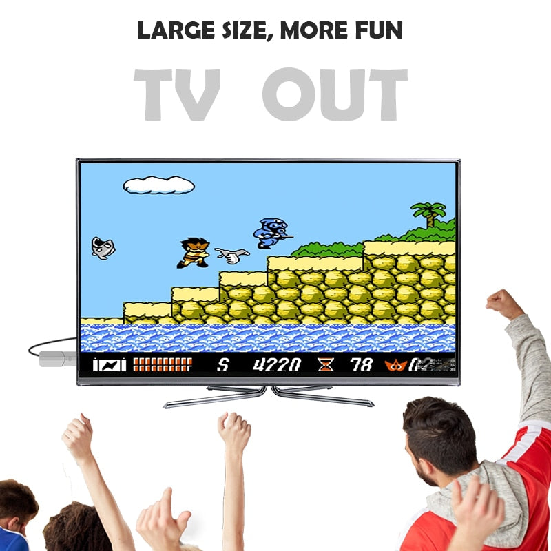 TV Video Game Console Build In 600 Classic Game 8 Bit