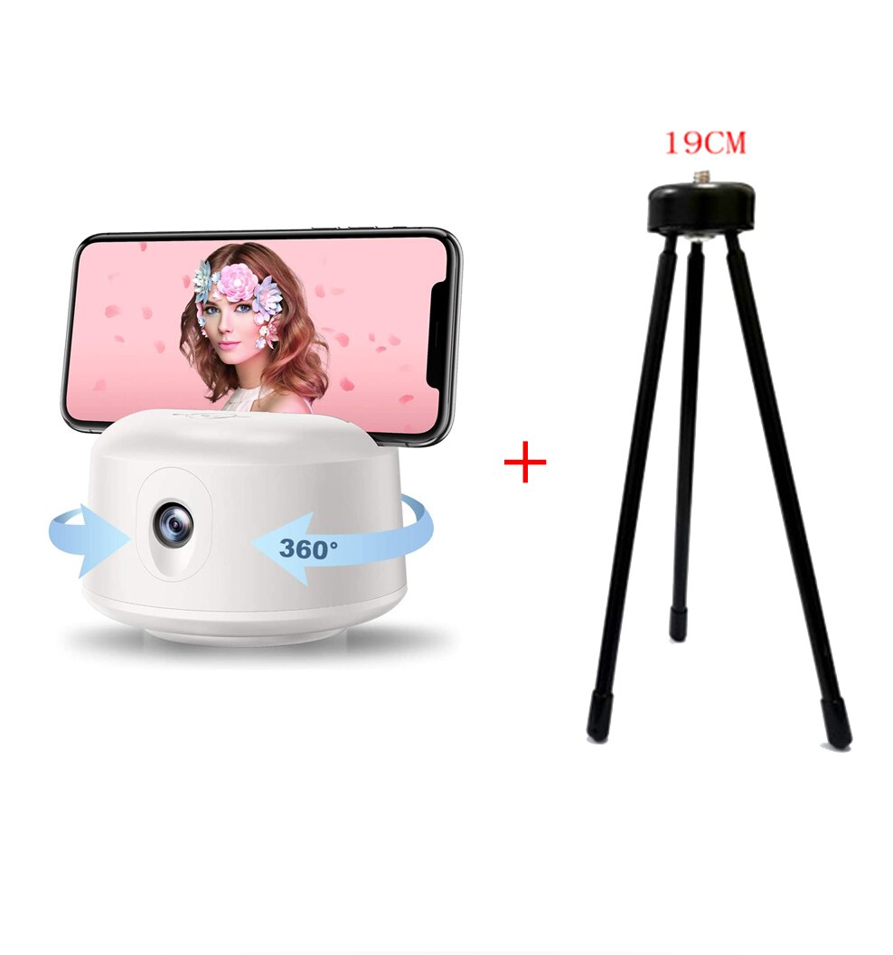 Montagem de câmera de rastreamento facial automático de 360 graus