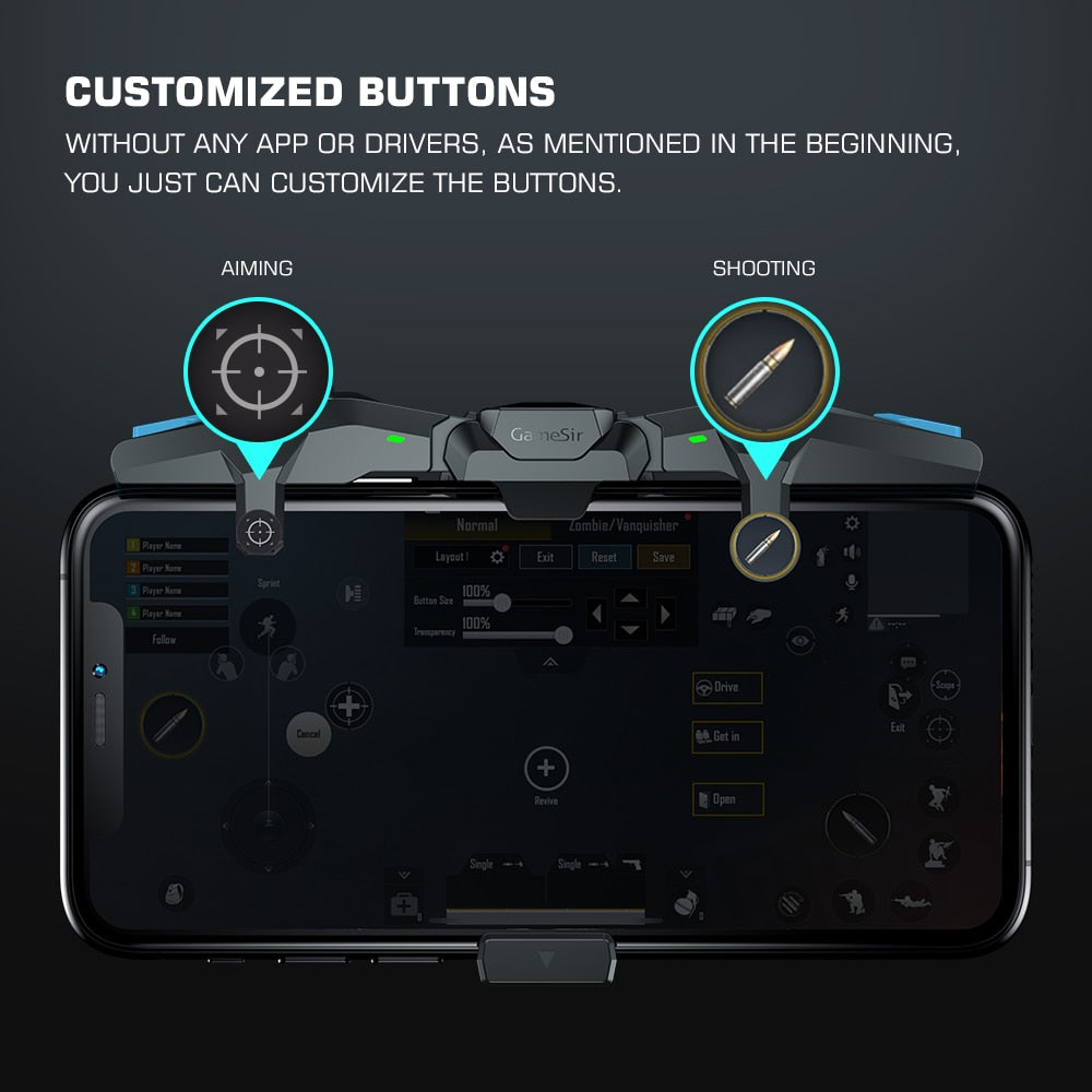 F4 Falcon Joystick - iPhone iOS Android