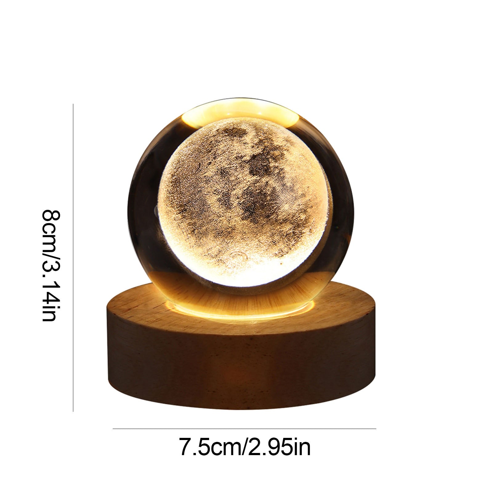 Luminária Bola de Cristal
