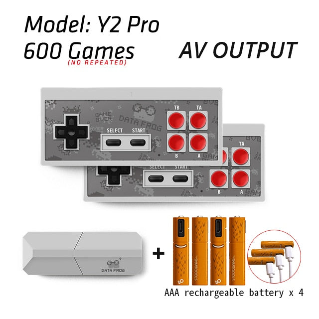 TV Video Game Console Build In 600 Classic Game 8 Bit