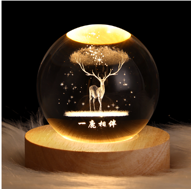Luminária Bola de Cristal