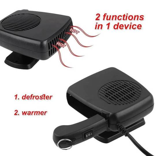 Aquecedor rápido portátil/ventilador de degelo