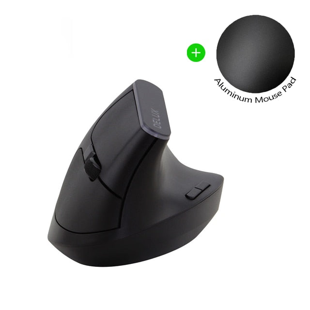 M618C Mouse sem fio ergonômico 6D