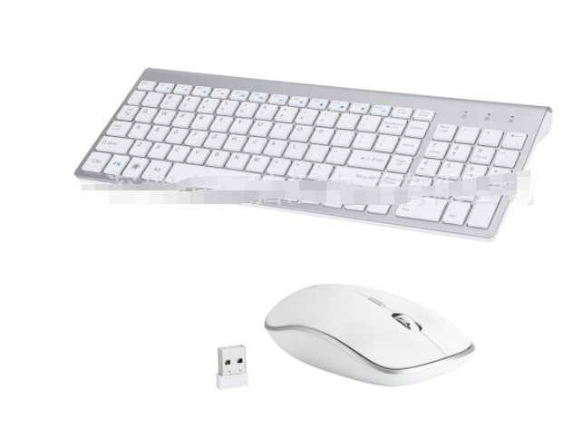 Conjunto de mouse teclado ergonômico fino sem fio