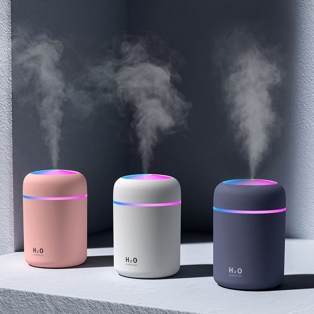 Umidificador portátil de 300 ml USB Cool Mist Maker