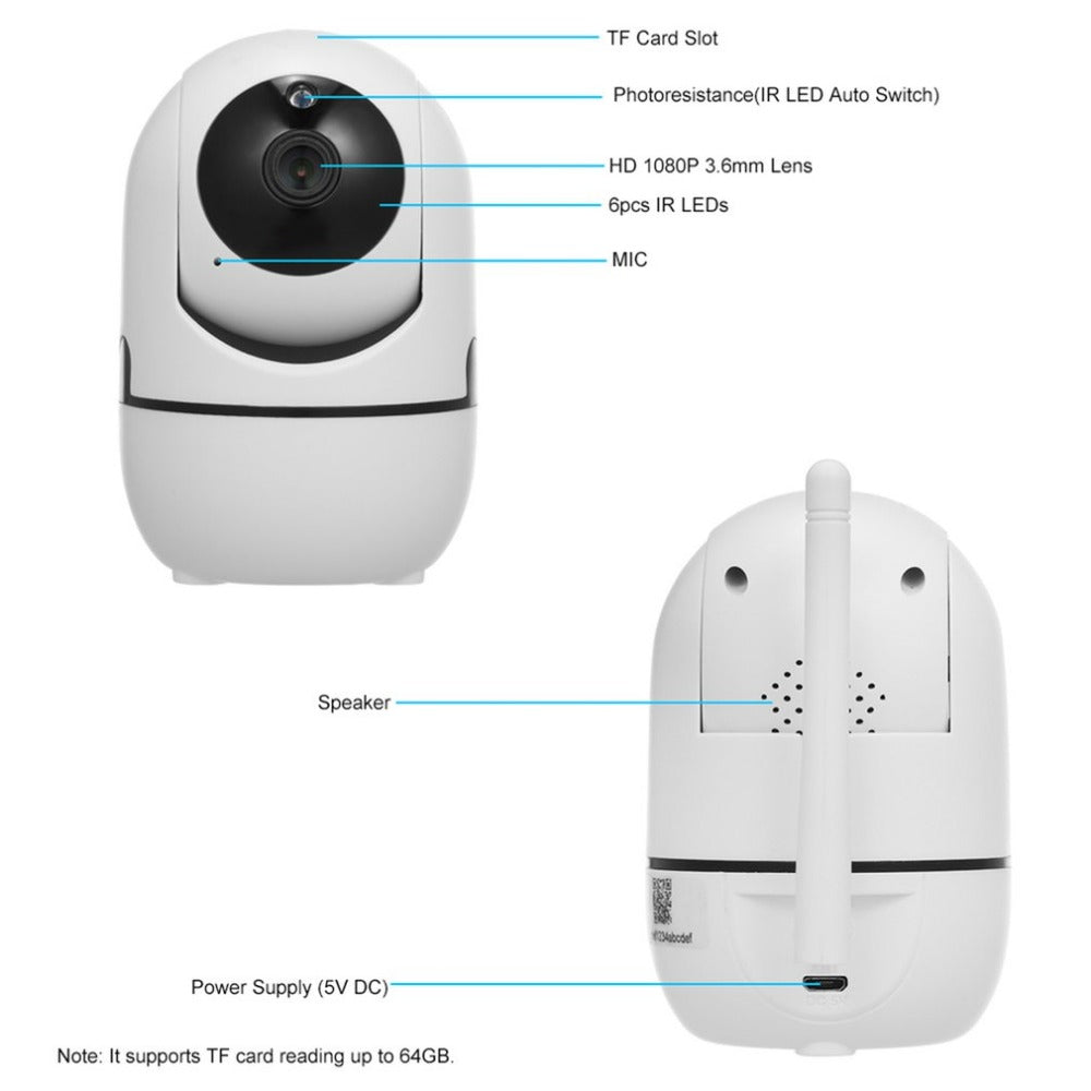 Minicâmera de vigilância CCTV