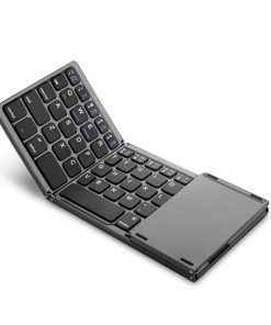 Teclado Bluetooth dobrável -Teclado de portátil para viagem