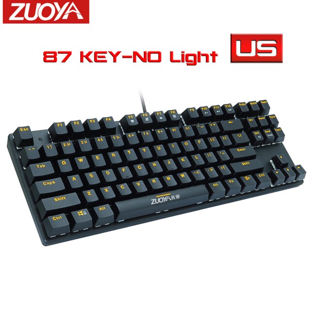 Teclado Mecânico para Jogos RGB Mix Retroiluminado com Fio