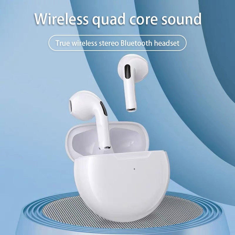 Fone de ouvido Bluetooth Air Pro 6 TWS