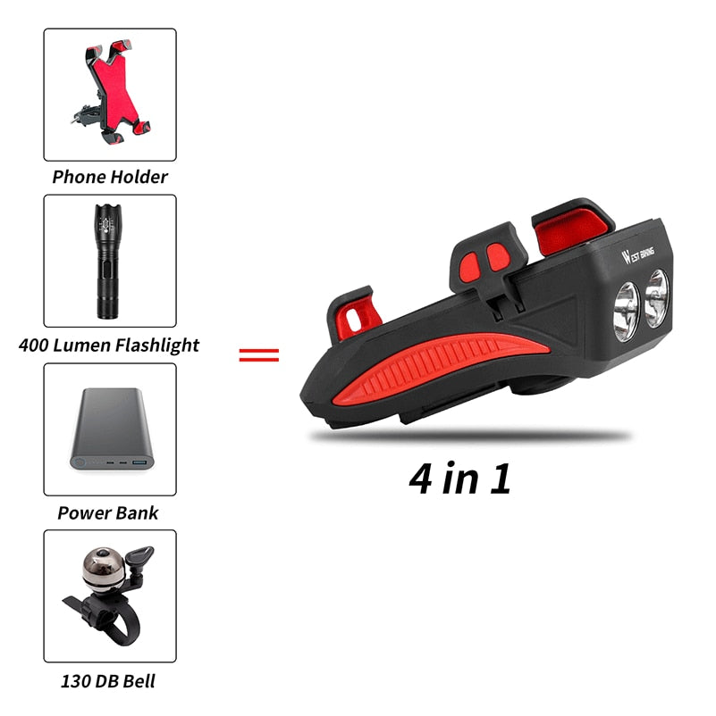 Lanterna para Bicicleta WEST BIKING