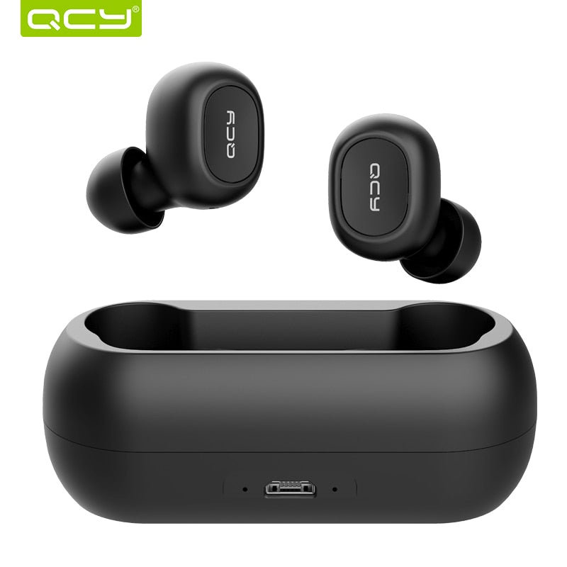 Fones de ouvido sem fio estéreo 3D com microfone duplo