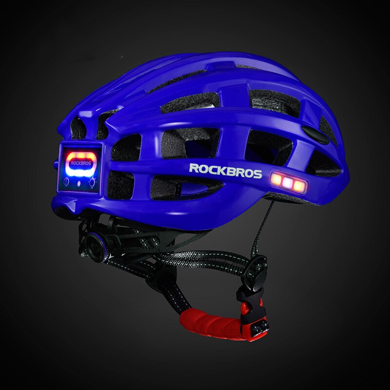 Luz de capacete de bicicleta USB à prova d'água