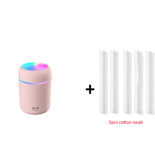 Umidificador portátil de 300 ml USB Cool Mist Maker
