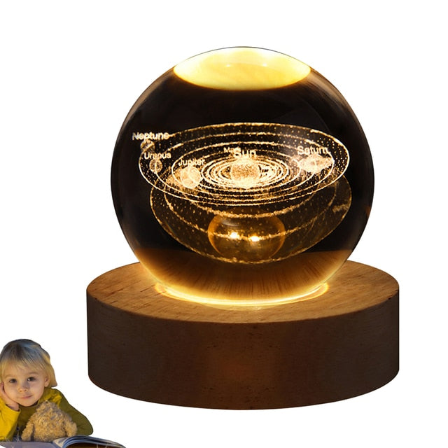 Luminária Bola de Cristal