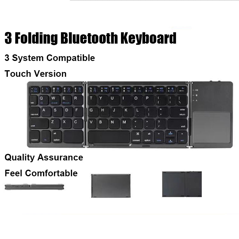 Teclado Dobrável Triplo