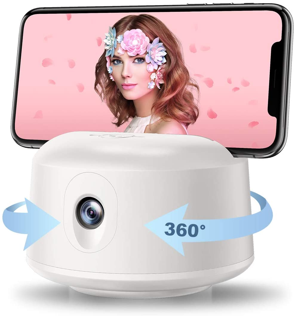 Montagem de câmera de rastreamento facial automático de 360 graus