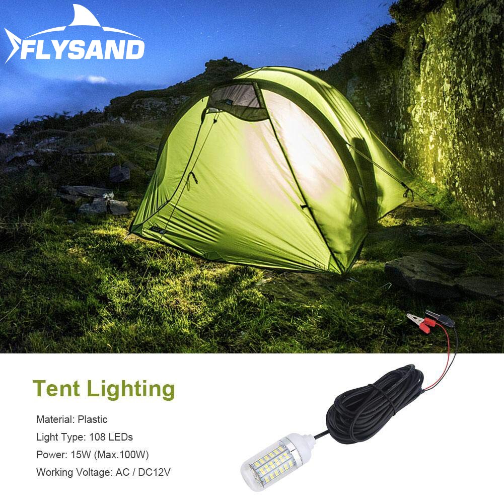 Luz ultrabrilhante para pesca subaquática