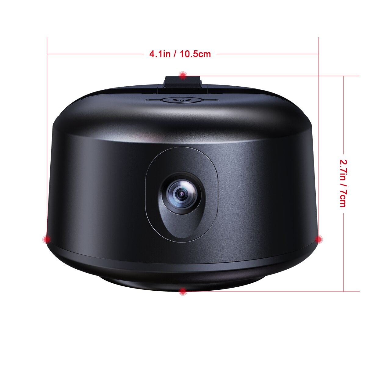 Montagem de câmera de rastreamento facial automático de 360 graus