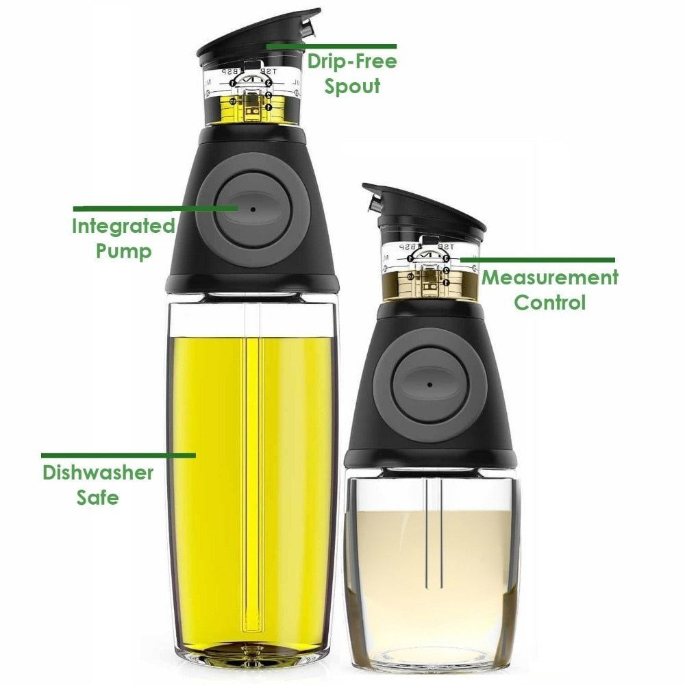 Garrafas dispensadoras de azeite