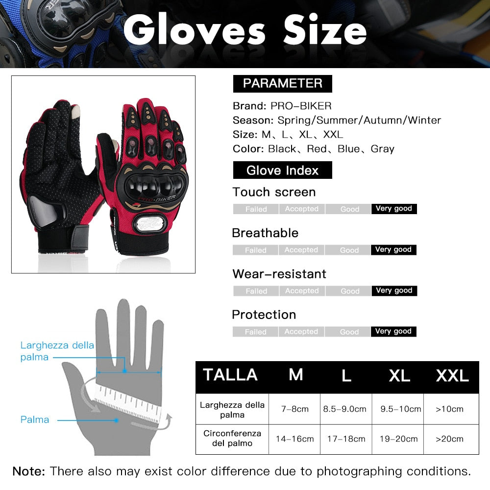 Gloves Sport - Touchscreen (Sensível ao toque)