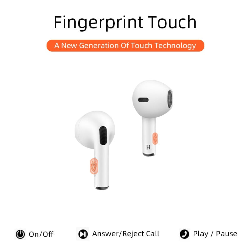 Fone de ouvido Bluetooth Air Pro 6 TWS