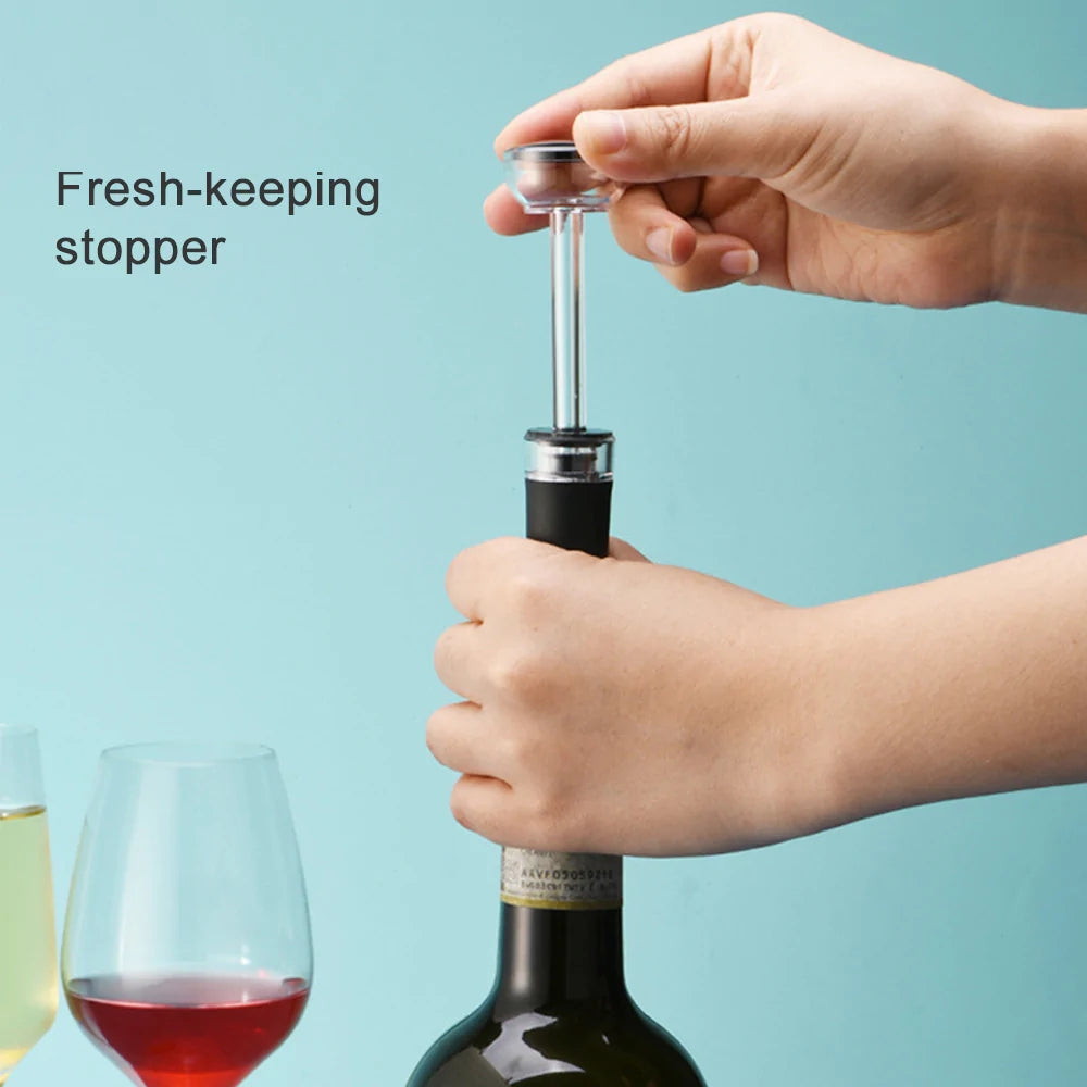 Saca-rolhas abridor automático de garrafas de vinho