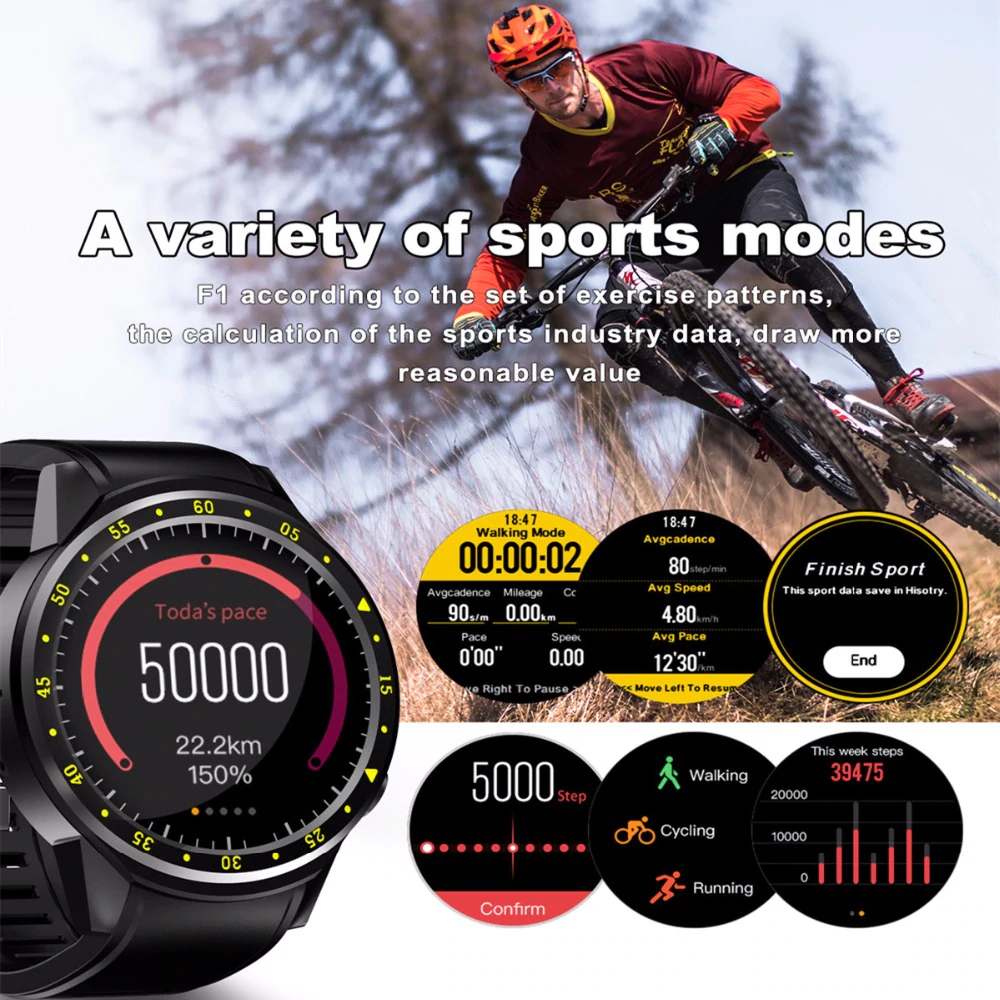 Sports Pedometer GPS Smart Watch