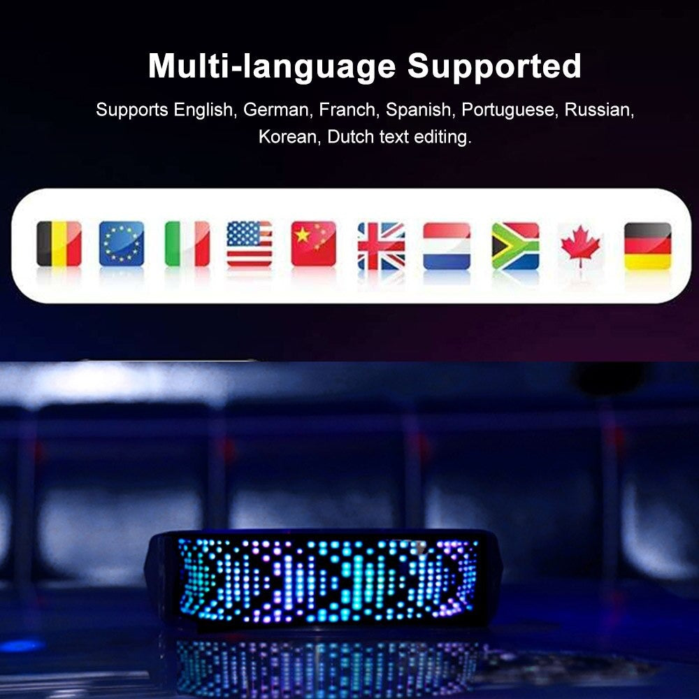 Óculos de LED brilhantes