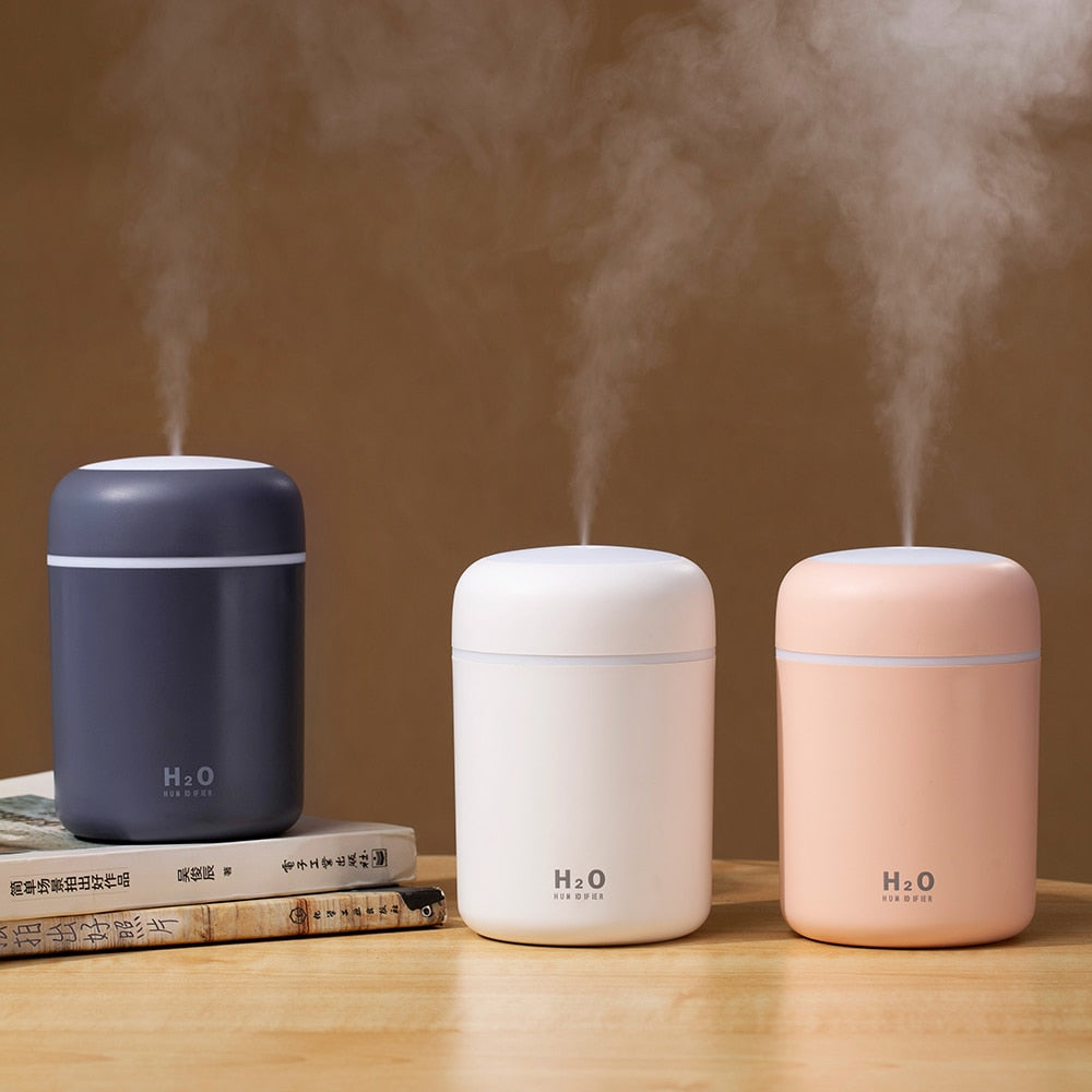 Umidificador portátil de 300 ml USB Cool Mist Maker