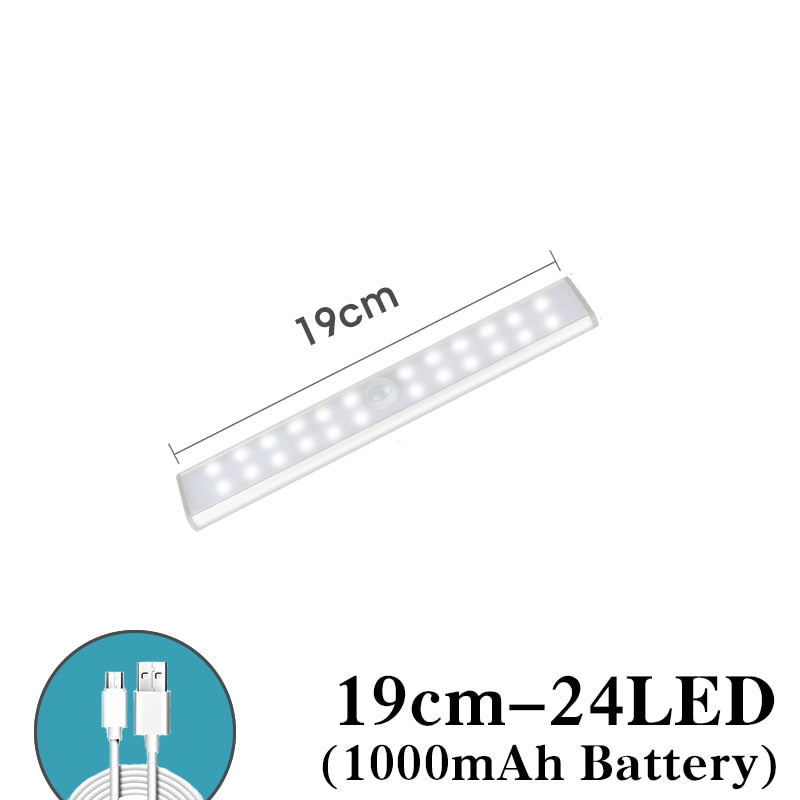 Sensor de movimento de luz noturna LED 2020