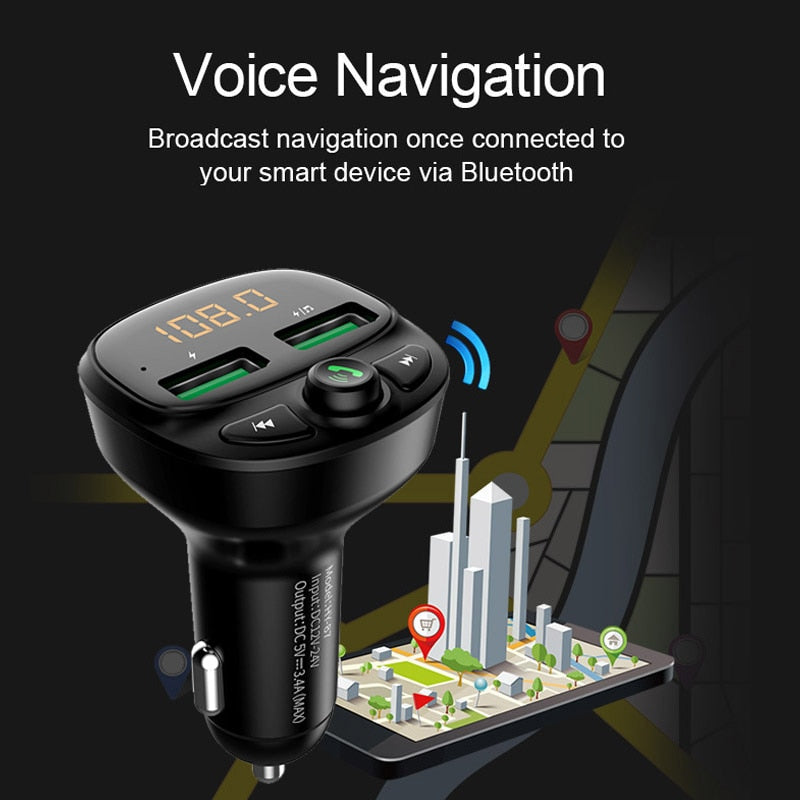 Transmissor De Ligação Bluetooth para carro